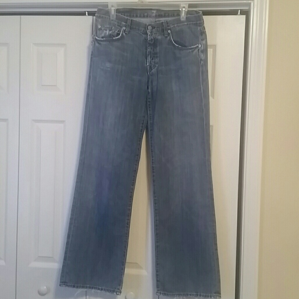 7 for all mankind relaxed jeans. 32 inch inseam
